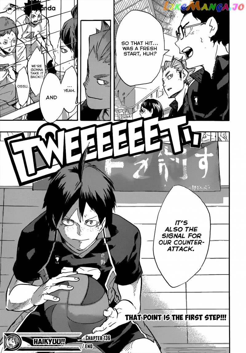 Haikyuu!!, Chapter 136 image 18
